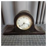 T1 - Antique Tambour Mantel Clock with C Antique t