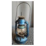 S2 - Dietz Vintage Blue Kerosene Lantern Dietz ker
