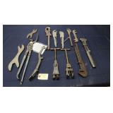 Q3 - Antique Wrench Collection Including Collectio