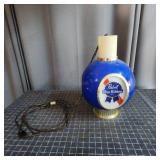 T1 - Pabst Blue Ribbon Beer Globe Hangin Vintage P