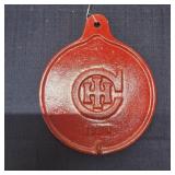 Q2 - IHC Cast Iron Cover 6-1/8' Antique Internatio