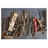 T2 - Vintage Auger Bits & Hand Tool Lot Collection