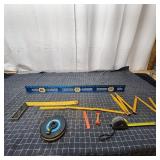 T4 - Measuring Tool Lot - Level, Tape Me Assortmen