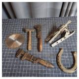 R3 - Vintage Hand Tools Lot with Saw Bla Assortmen