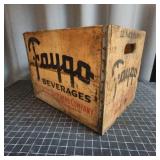 T1 - Faygo Beverages Wooden Crate - Feig Vintage w