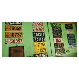 antique license plates 