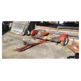 2 Wheel Car Dolly with Tow Bar Two-wheel car dolly