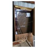 Larson Cranberry Brass Storm Door 36x80- Larson st