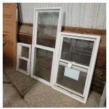 Assorted White Vinyl Double-Hung Windows Collectio