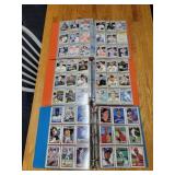 Baseball Card Collection in Binders with Collectio