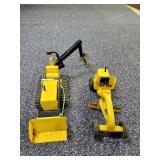 Tonka Trencher and Backhoe Loader Metal Two Tonka