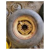 Goodyear 11L-15 Farm Service Tire on Yel Goodyear