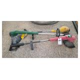 Lot of 3 Electric String Trimmers - Toro Lot of th