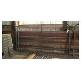 8' Livestock Corral Panel Gate 8-foot metal livest
