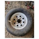 Hiway Master ST235/80R16 Trailer Tire on Hiway Mas