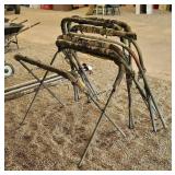 Portable Folding Work Stands, Qty 4 Set of 4 porta