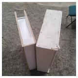 White Kitchen and Bathroom Cabinet Set Set of whit