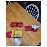3-Piece Tonka Truck Set with Cement Mixe Set of th
