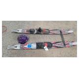HO Sports Team JC Combo Water Skis with Pair of HO