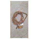 16' Tow Chain with 3/8' Links and Hook Heavy-duty