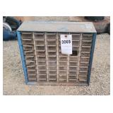 Metal Parts Bin Organizer Cabinet with D Multi-dra