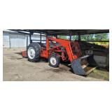 Ford NAA Gas Tractor with Front Loader Ford NAA ga