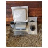 Roof Flashing and Vent Components Lot Assortment o