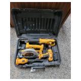 DeWalt Cordless Power Tool Set in Case DeWalt cord