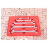 Snap-On Line wrench set 1/4 to 13/16" 5pcs