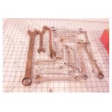 Metric & SAE wrenches, assorted sizes - 22pcs
