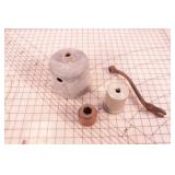 Large sockets & Antique Ford Wrench