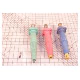 Heavy duty electrical connectors/insulators 3pcs