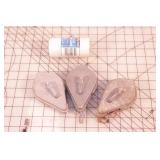 chalk lines (3) & roll of string