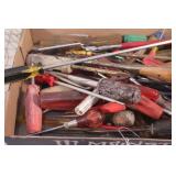 large quantity of screwdrivers