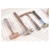 Sledge, masonry, & other hammers - 4pcs
