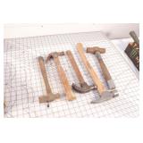 claw hammers, ball pine, sledge - 5pcs