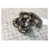C-Clamps - 4pcs - 3"