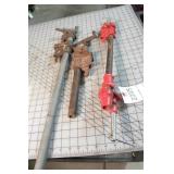 Wood Clamps - adjustable bar clamps 6" to 18"