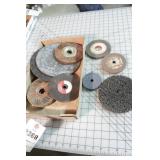 Sanding Discs, grinding wheels, 9pcs