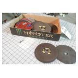 Cutoff wheels - assorted sizes - 7/8 center 30+