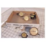 Dial indicators & pressure guage 7pcs