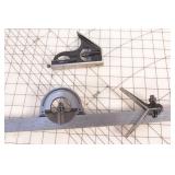 starret precision slide rule & square