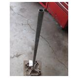 Metal Garage Light Stand