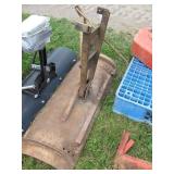 42" Lawn Tractor Snow Blade - Older Model