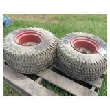 2pc Goodyear 26x12.00-12 Terra-Tires on Rims