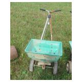 Grass seed spreader