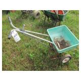 Grass seed spreader