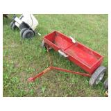 red seed drop spreader