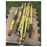 8 hydraulic cylinders approx 4