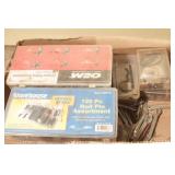 grease fittings, roll pins, clips & cotters